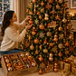 Set Adornos De Navidad 70 Piezas Esferas Árbol Navideño - Miniatura 12