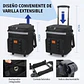 Bolso Cooler Portátil Con Ruedas Térmico Para Picnic - Miniatura 9