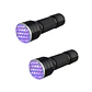 Pack 2 Linternas Led Ultravioleta 5W De Bolsillo - Miniatura 1