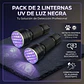 Pack 2 Linternas Led Ultravioleta 5W De Bolsillo - Miniatura 3