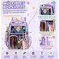 Mochila Transparente De PVC Resistente Para Escuela  - Miniatura 9