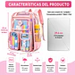 Mochila Transparente De PVC Resistente Para Escuela  - Miniatura 13