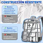 Mochila Transparente De PVC Resistente Para Escuela  - Miniatura 20