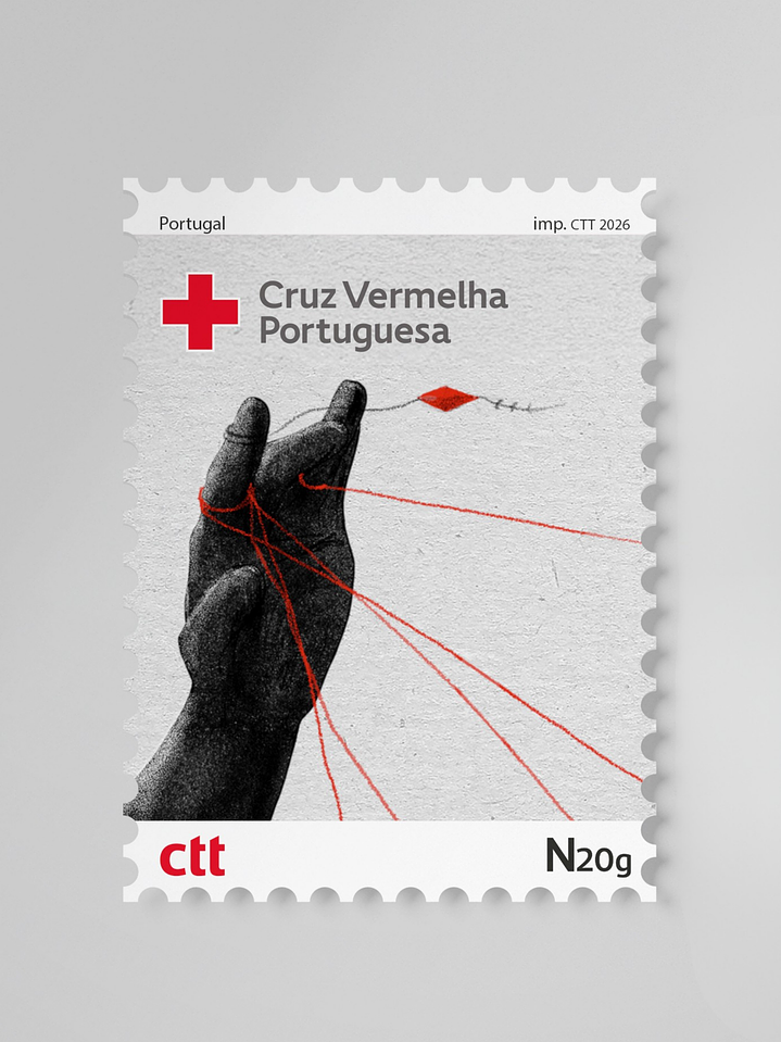 Booklet comemorativo 160 anos Cruz Vermelha Portuguesa 2