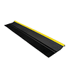 Grada mediano tráfico Bicolor Estriado negro/amarillo 4x300x1200mm importada.