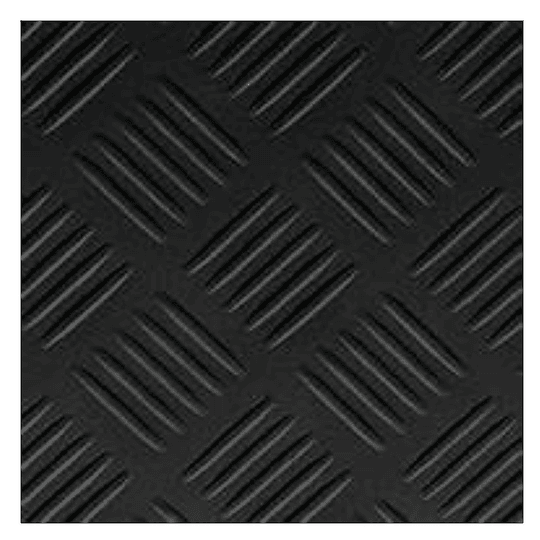 Piso PVC Clips Negro 1,2 mm espesor. 2 m ancho x 1 m lineal