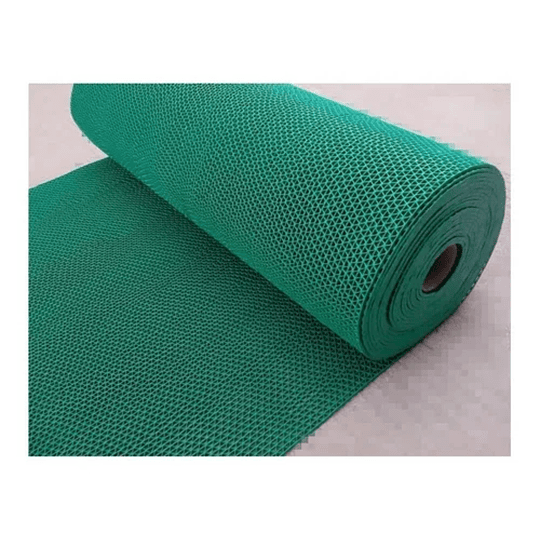 Piso PVC Tipo Wet Verde 1,2 m ancho x 4,5  mm espesor x 1 m lineal.