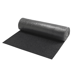 Alfombra Limpiapie PVC Tipo Nomad Negro 1,20 m ancho x 1 2mm espesor x 1 m lineal.