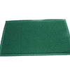 Limpiapie Alfombra PVC Rizado Pequeño 60x90 cm 12 mm Verde/Con terminación