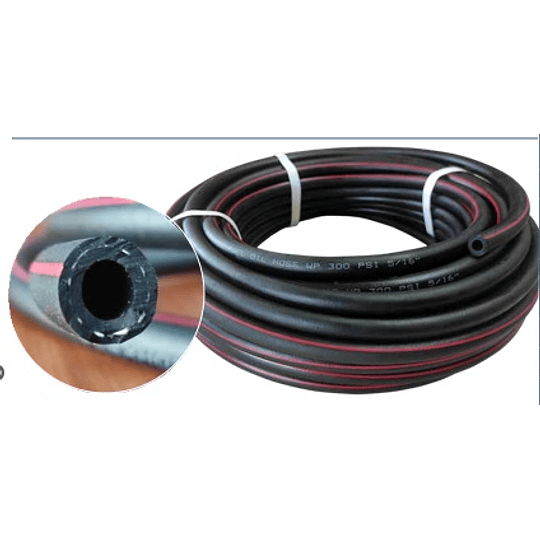 MANG. GOMA FLEXHOSE COMBUSTIBLES 150LBS  6,4X12MM 1/4