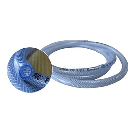 MANG. PVC FLEXHOSE REF. TEXTIL  6,4X10MM 1/4" 150LBS ROLLO 25MT