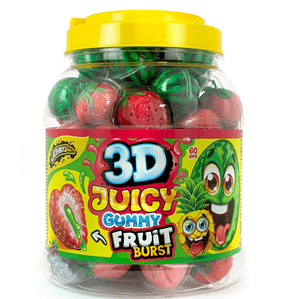 Gomas 3D Frutas
