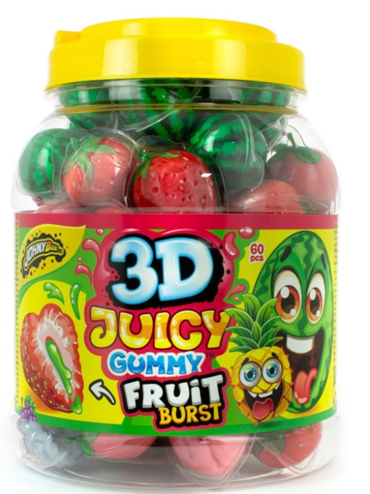 Gomas 3D Frutas 1