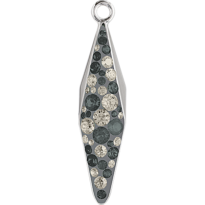 PAVÉ POLYGON PENDANT
