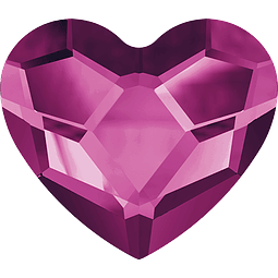 CORAZON FUCHSIA 3,6 mm FLAT BACK 