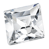 FANCY SQUARE CRYSTAL 6 x 6 mm