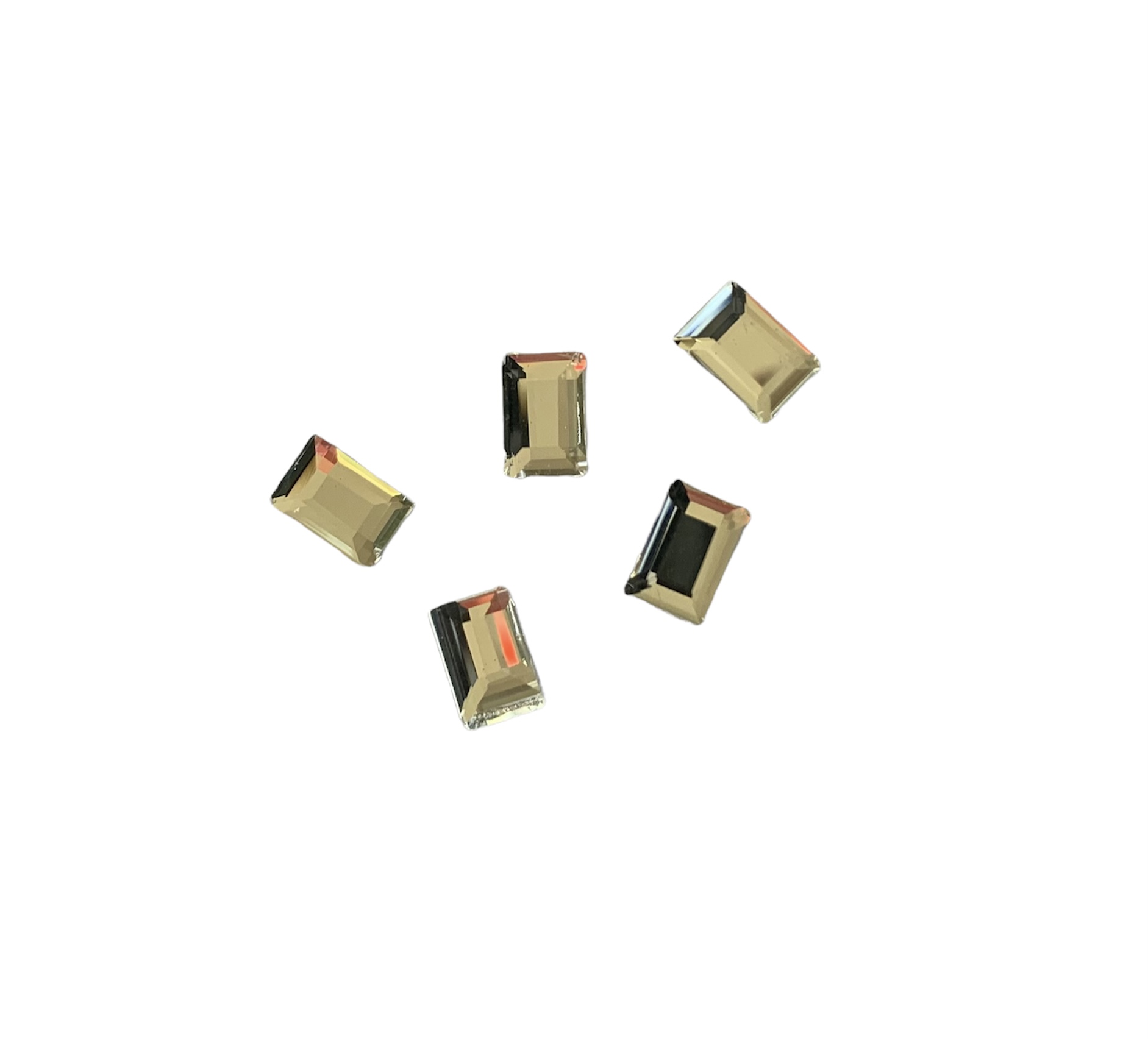 RECTANGLE  001 - Flat Back - 6 x 4 mm