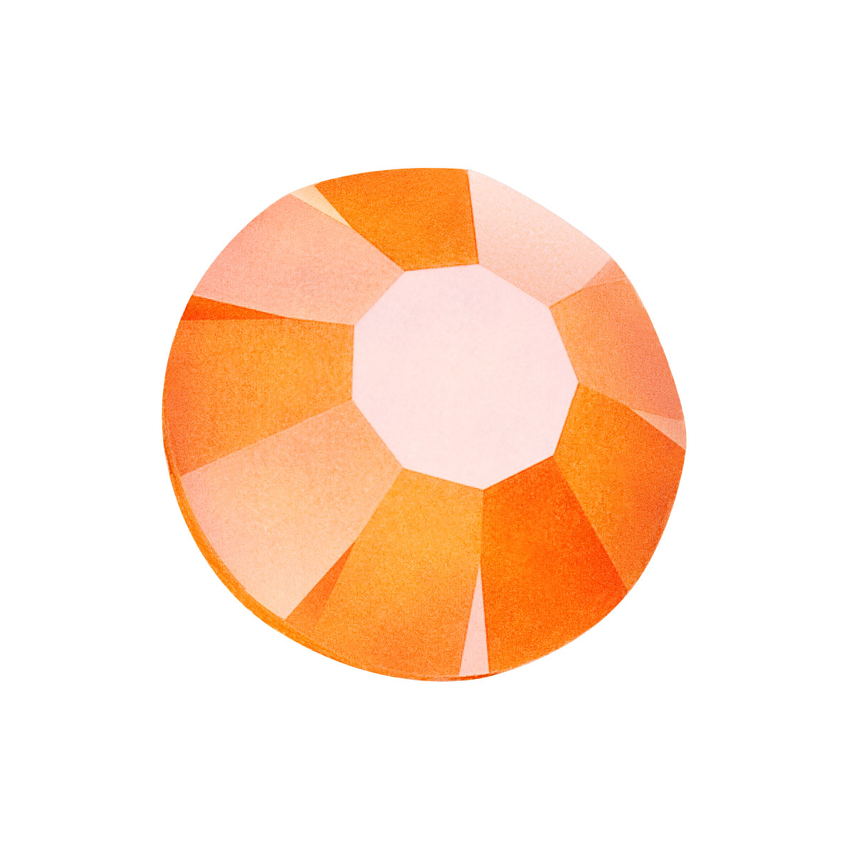 ELECTRIC ORANGE  Flat Back - AURORA