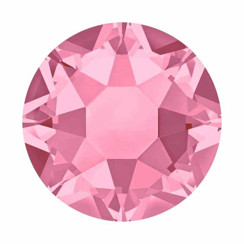 LIGHT ROSE -  FLAT BACK SWAROVSKI