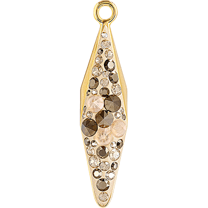 PAVÉ POLYGON PENDANT SPIKE