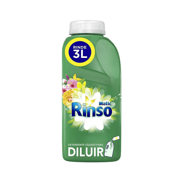 Detergente Liquido Rinso Para Diluir 500Ml