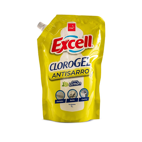 Clorogel Doypack Limón 1000 Cc