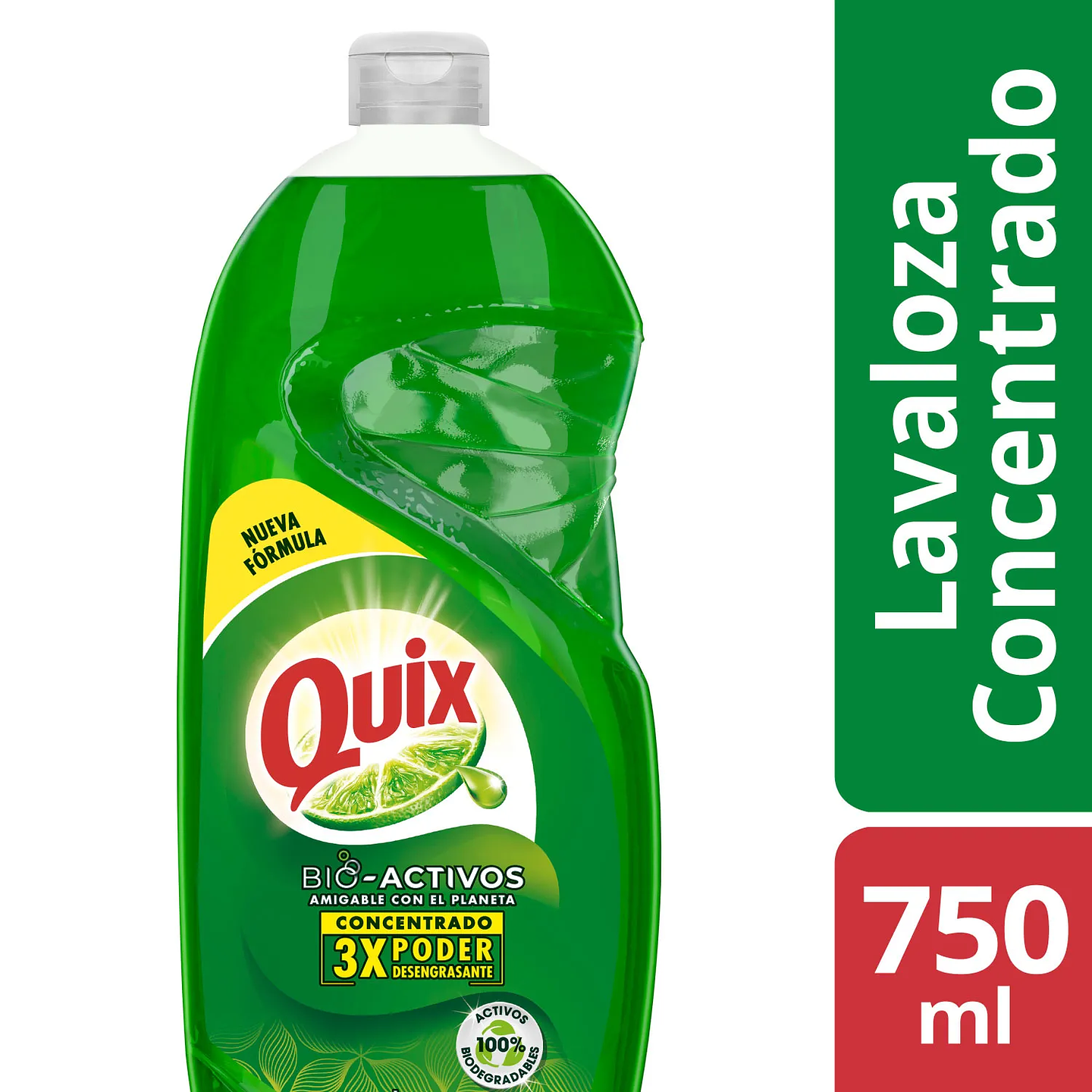 Quix Lavaloza Concentrado Limón 750 ml Limón 1