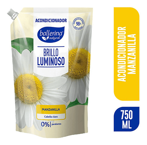 Acondicionador Ballerina Manzanilla Cabello Claro 750 ML