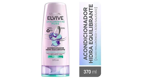 Acondicionador Elvive Hialurónico Pure 370 ml