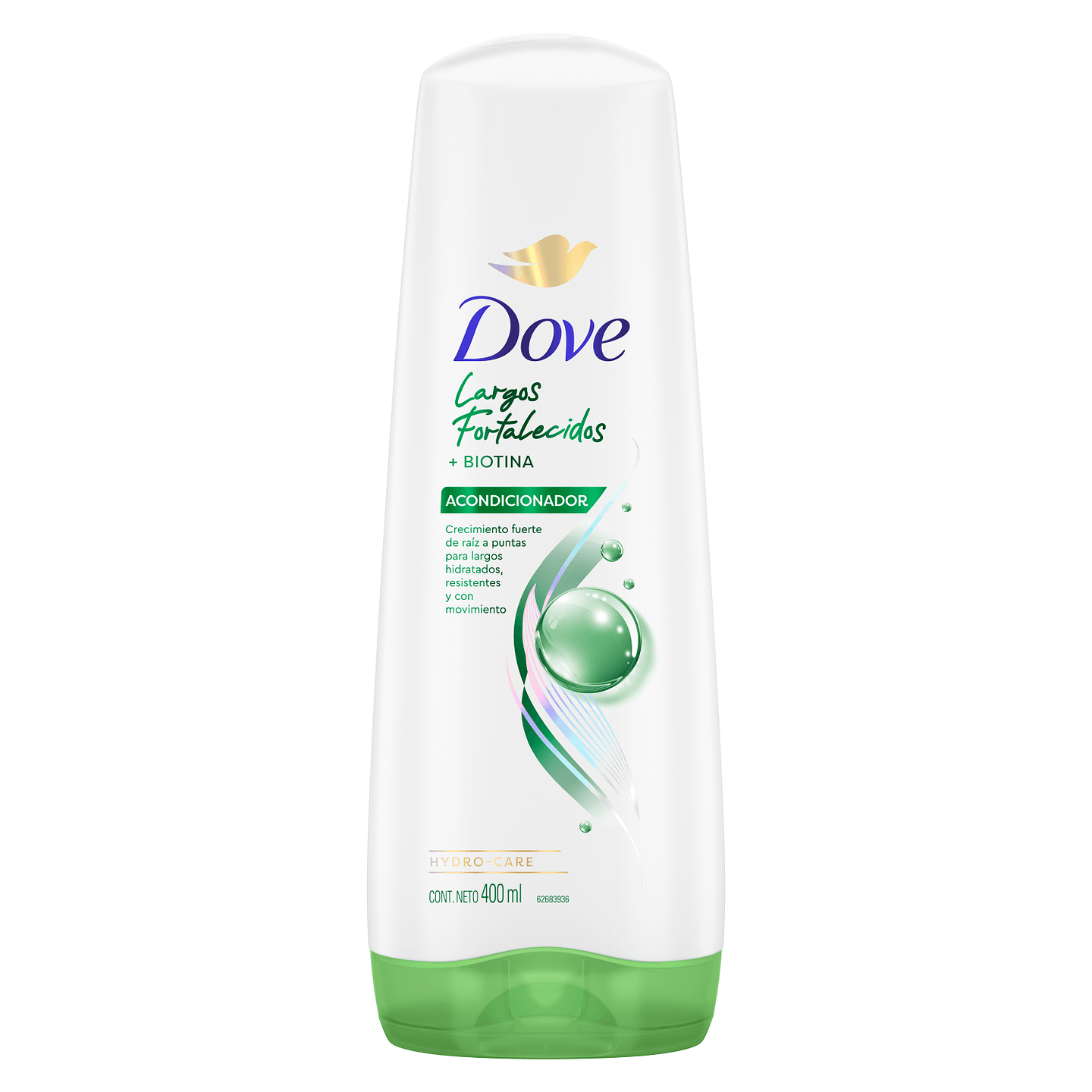 Dove Acondicionador Largos Fortalecidos 400ml 1