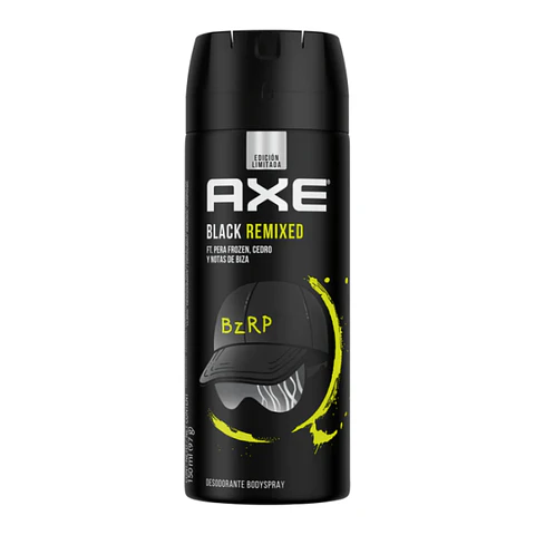 Desodorante Spray Axe Black Remixed 150 ml