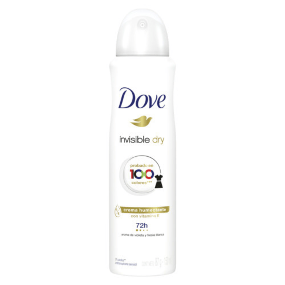 Desodorante Dove spray Invisible Dry 150 ml 1