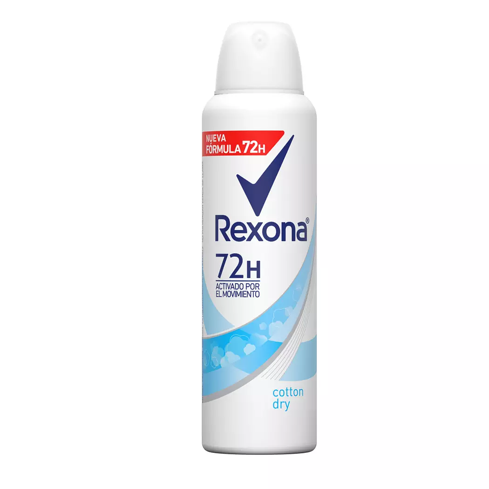 Desodorante Rexona Cotton Dry Women 150 ml 1