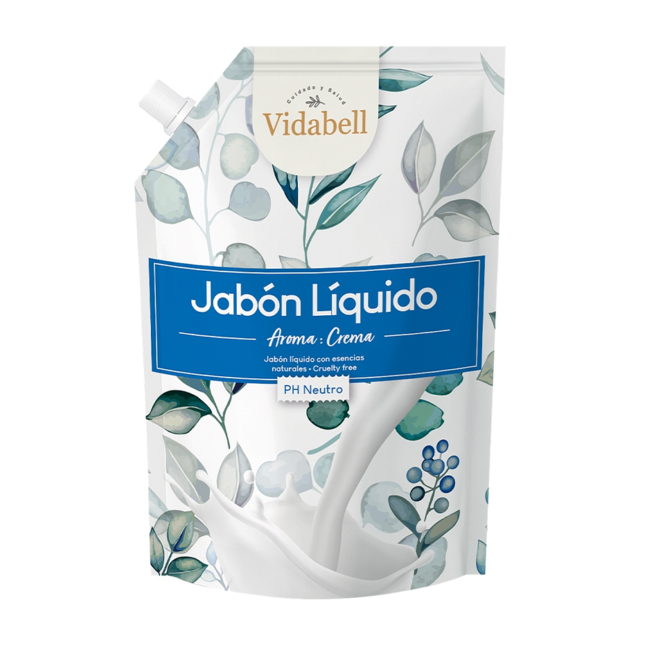 Jabon Liquido Vidabell Aroma Crema 750ml 1
