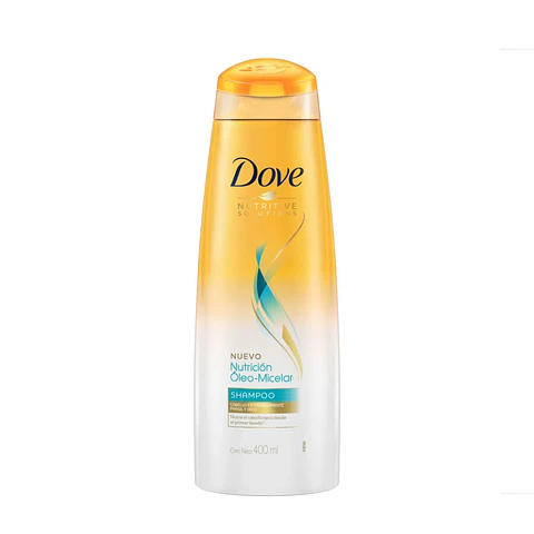 Shampoo Dove Nutrición Oleo Micelar 400ml