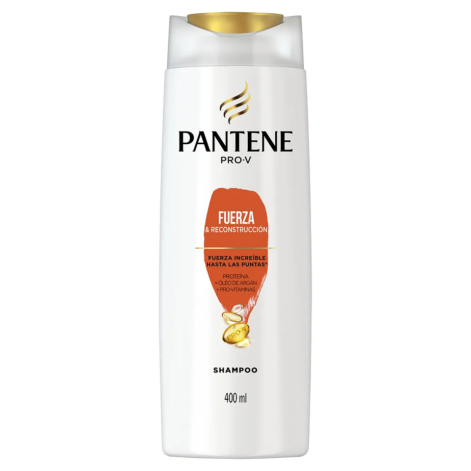 Shampoo Pantene Fuerza & Reconstrucción 400 ml 1