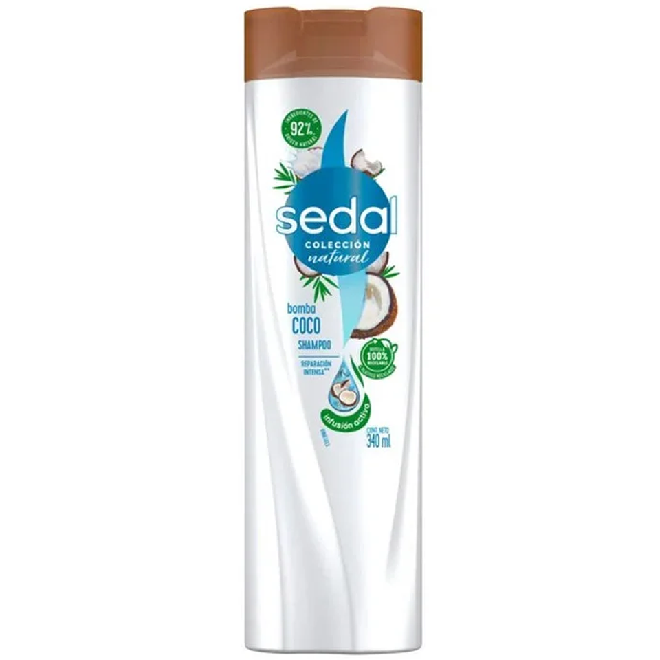 Shampoo Sedal bomba coco 340ml 1