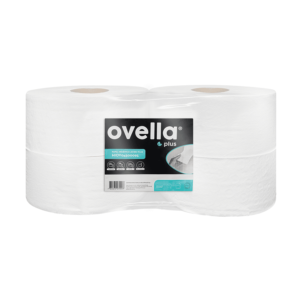 Ovella Papel Hig Ovella Plus 4×500 Mts 1