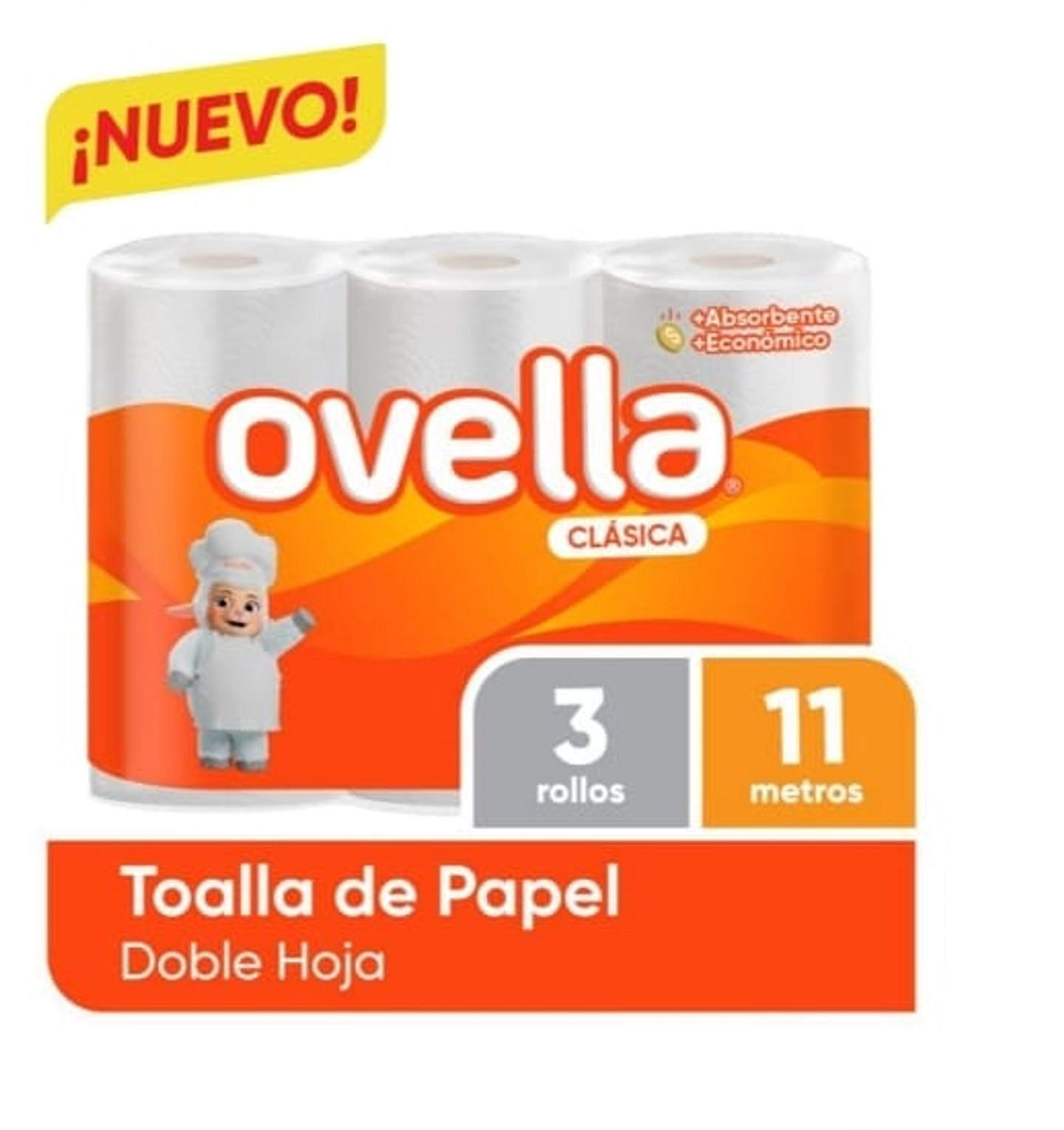 Toalla Ovella Plus D/H 8X3 11Mts 1