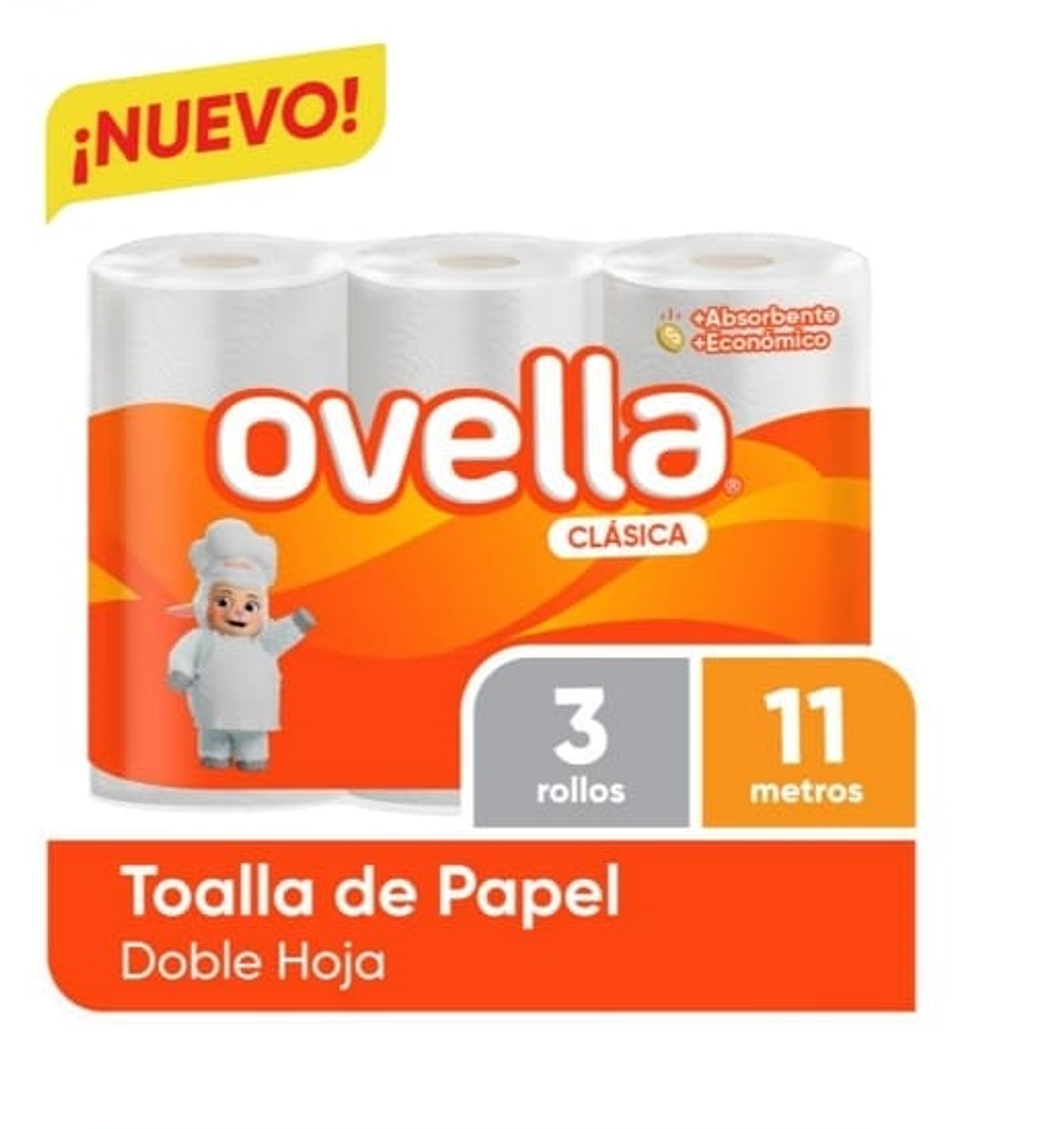 Toalla Ovella Plus D/H 8X3 11Mts 1