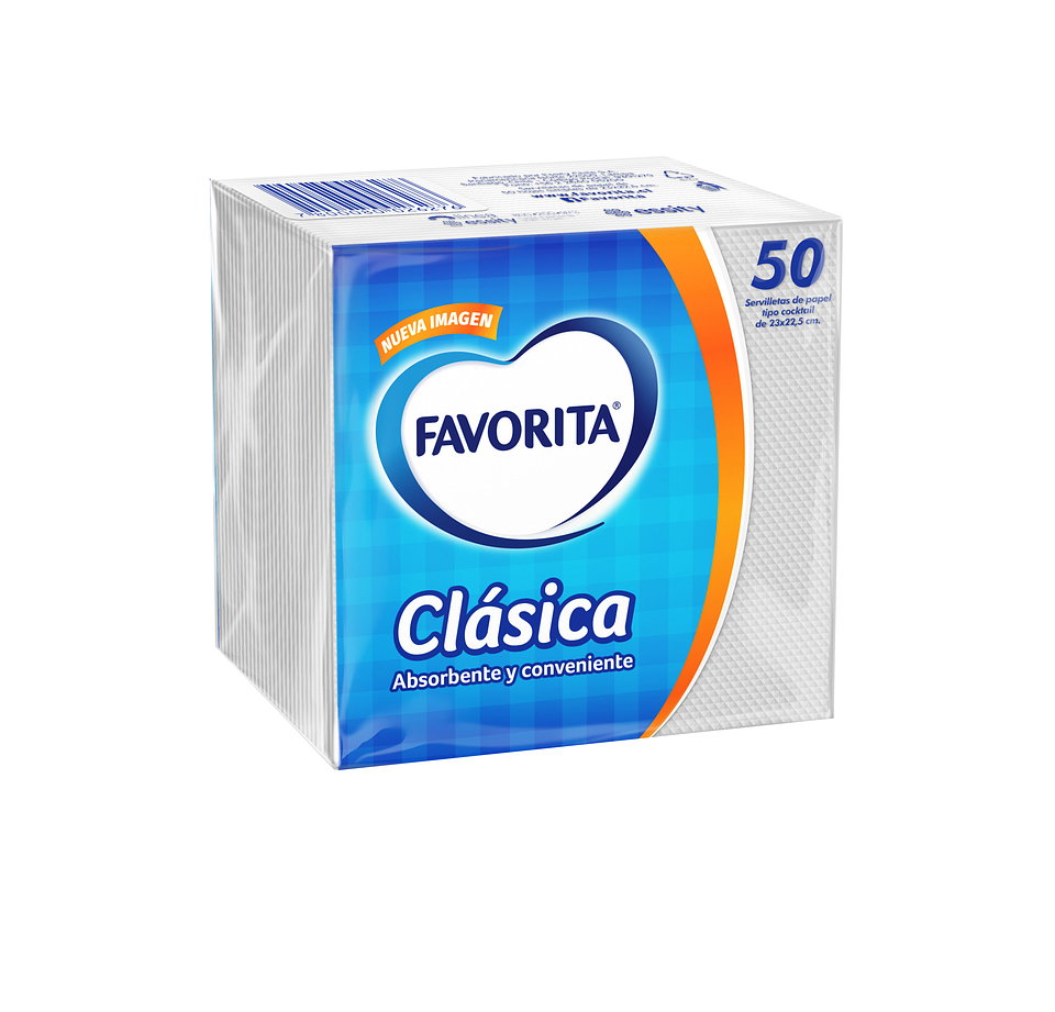 Servilletas Fav. Clásica 1X50 Und 1