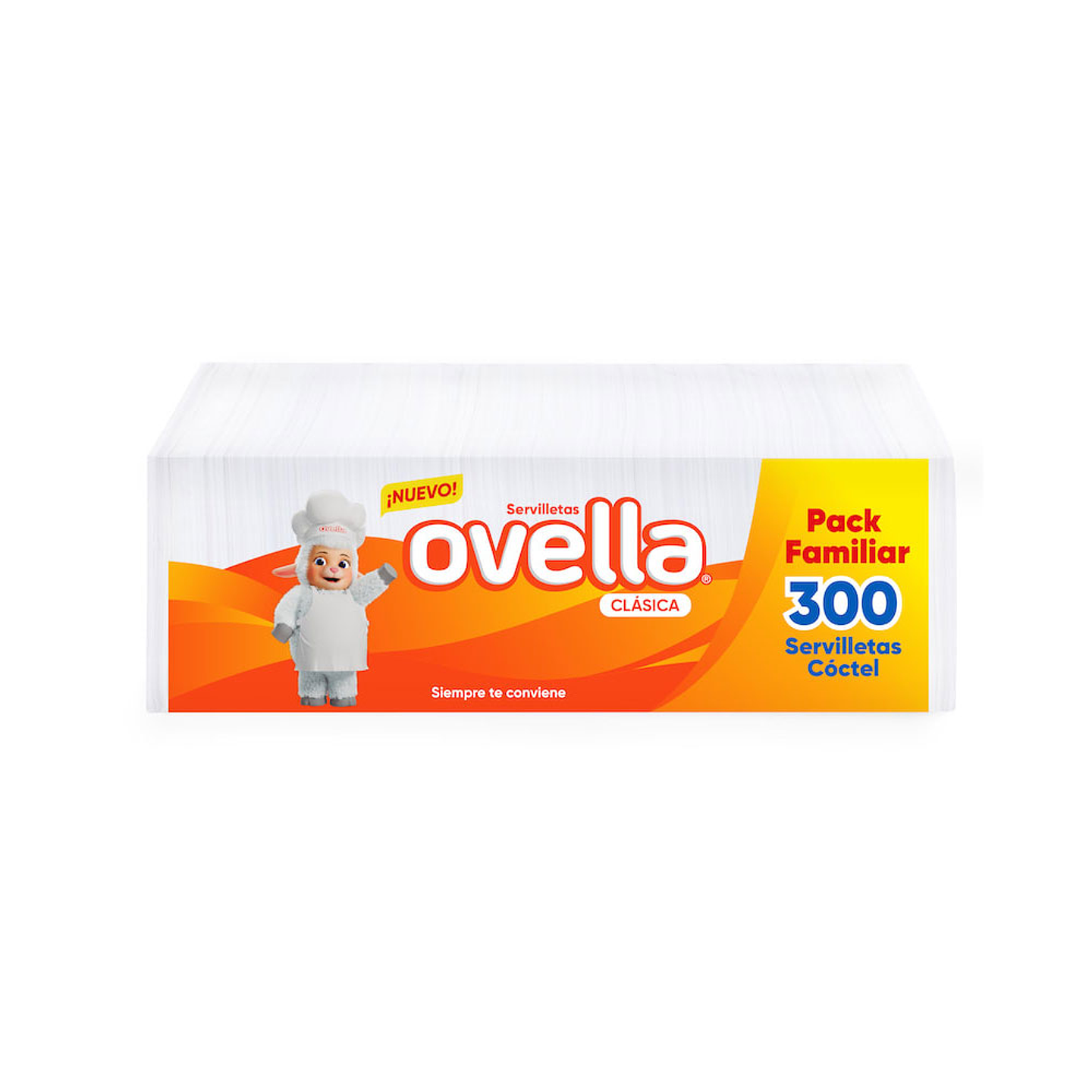 Servilletas Ovella Cóctel 12X300 Und 2