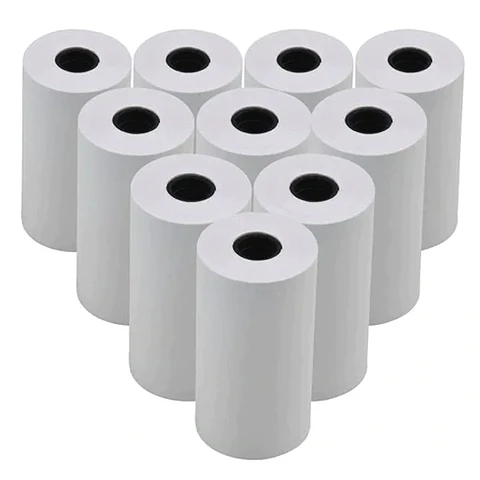 Pack 10 Rollos Papel Térmico 58 Mm 20 Mts