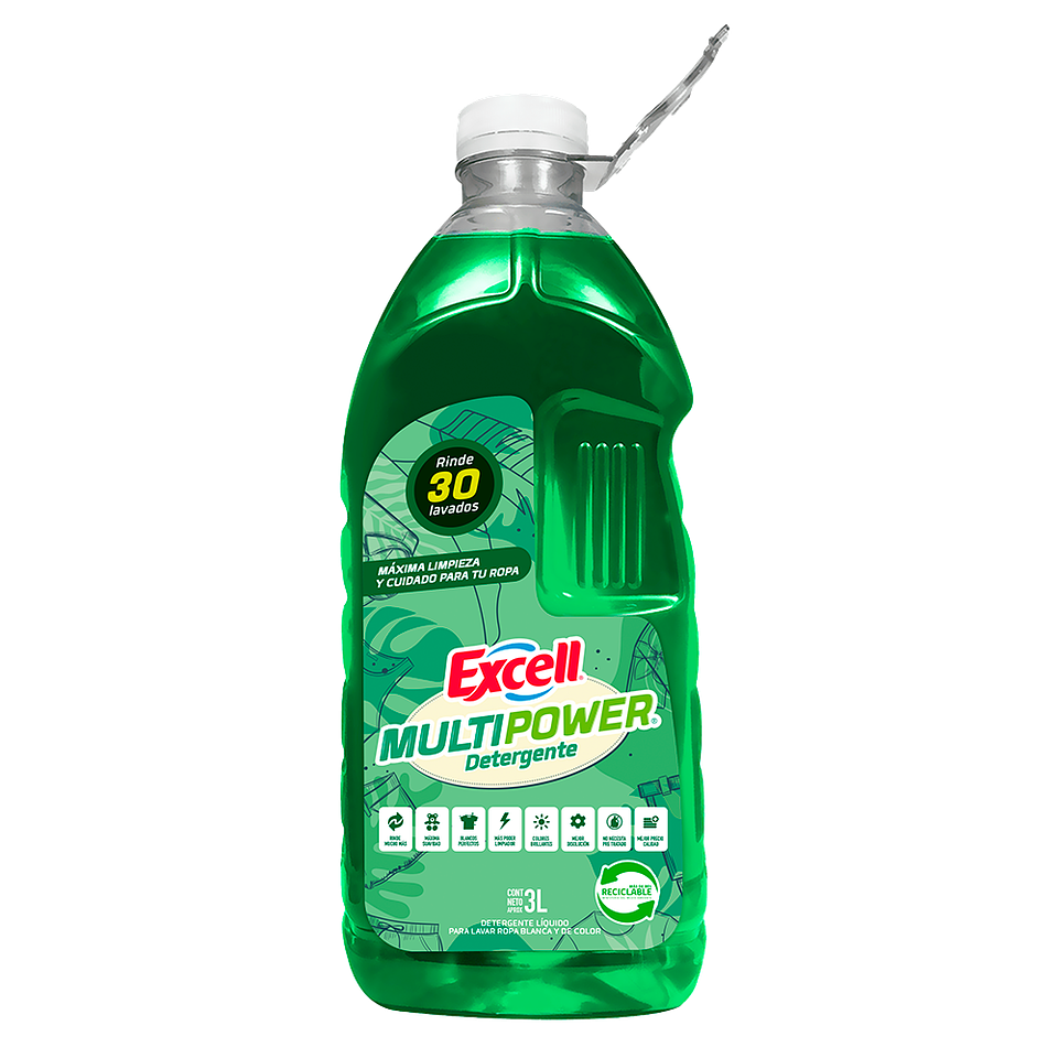 Detergente Multipower 3 Lts 1