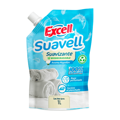 Suavizante Suavell Algodón 1000 mL