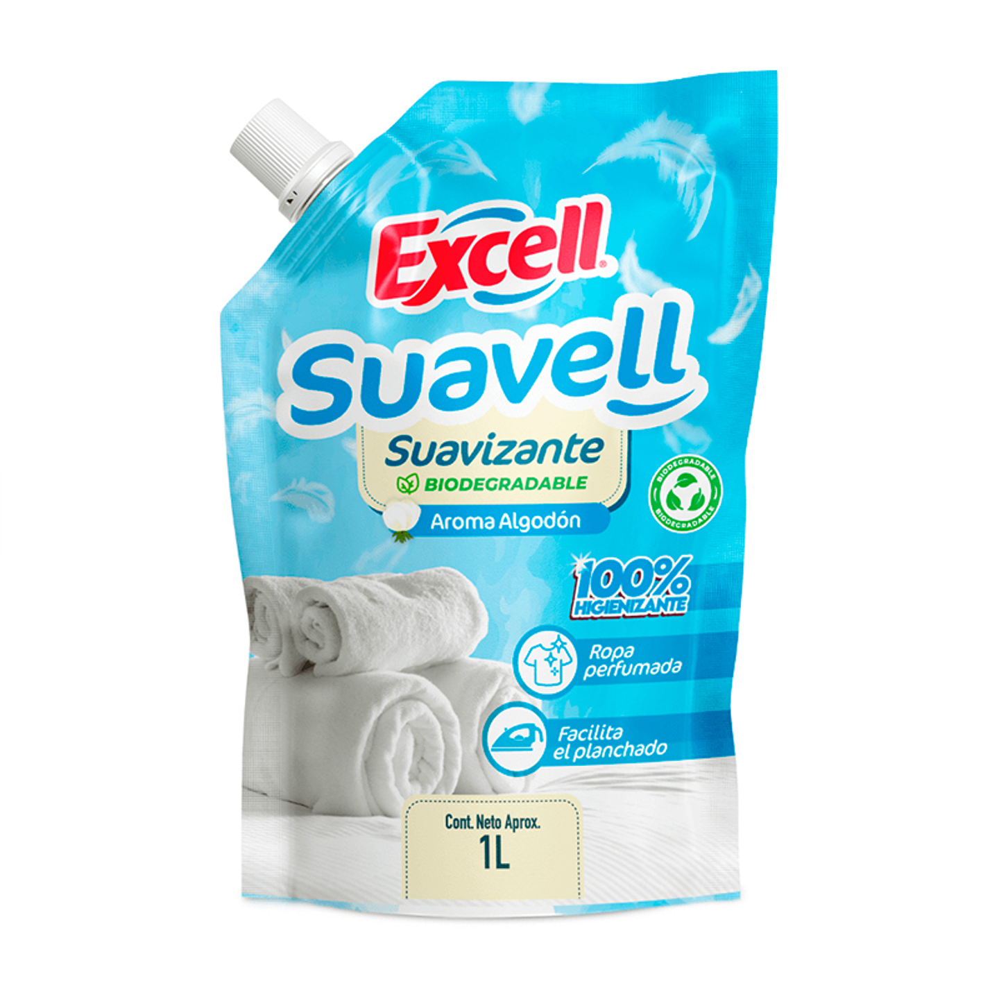 Suavizante Suavell Algodón 1000 mL 1