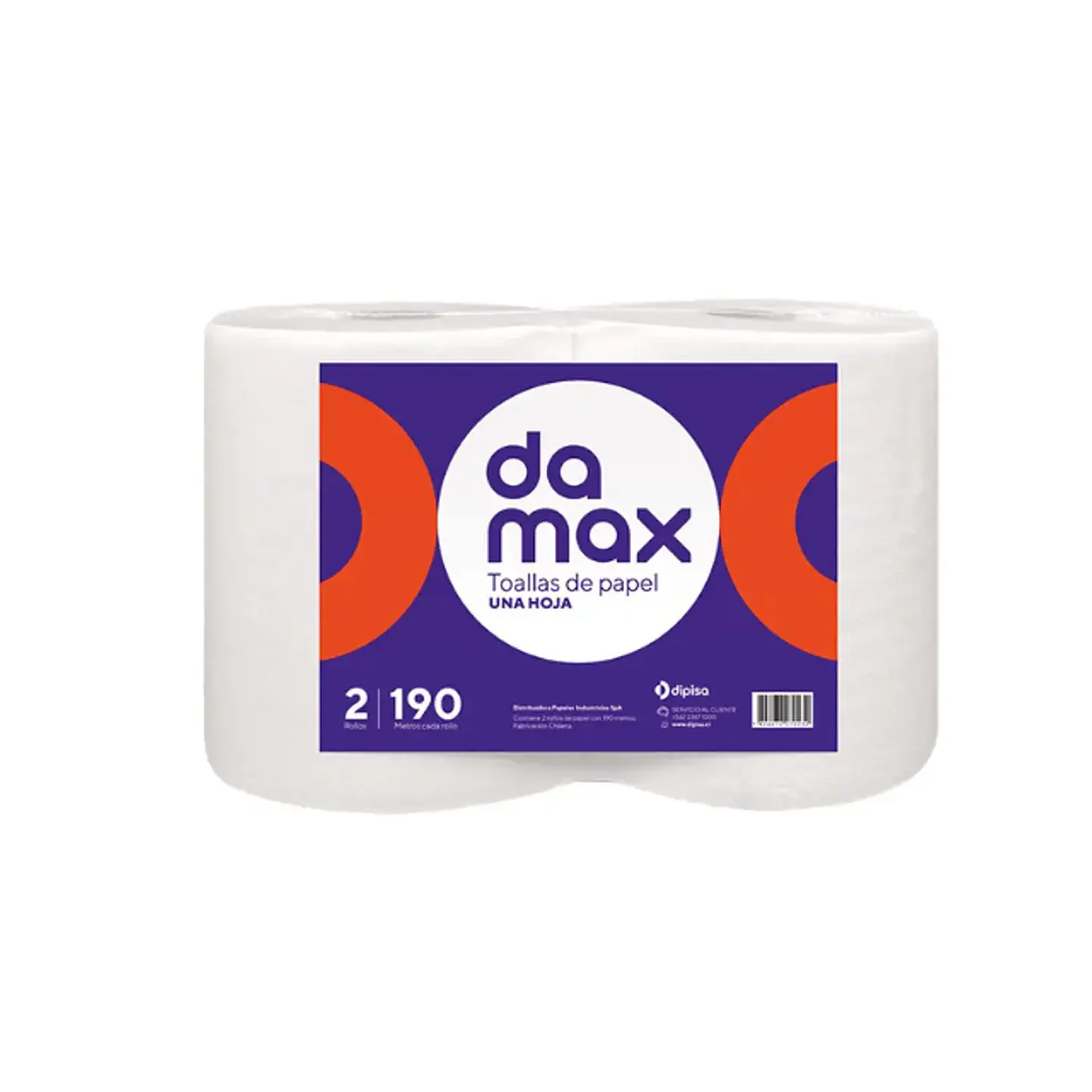Toalla Damax 2x190 Mts H/S 1