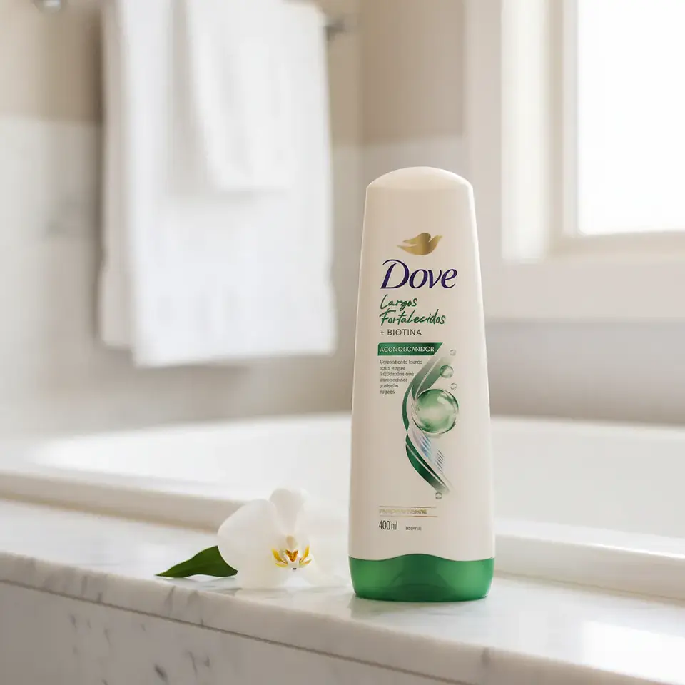 Dove Acondicionador Largos Fortalecidos 400ml 2