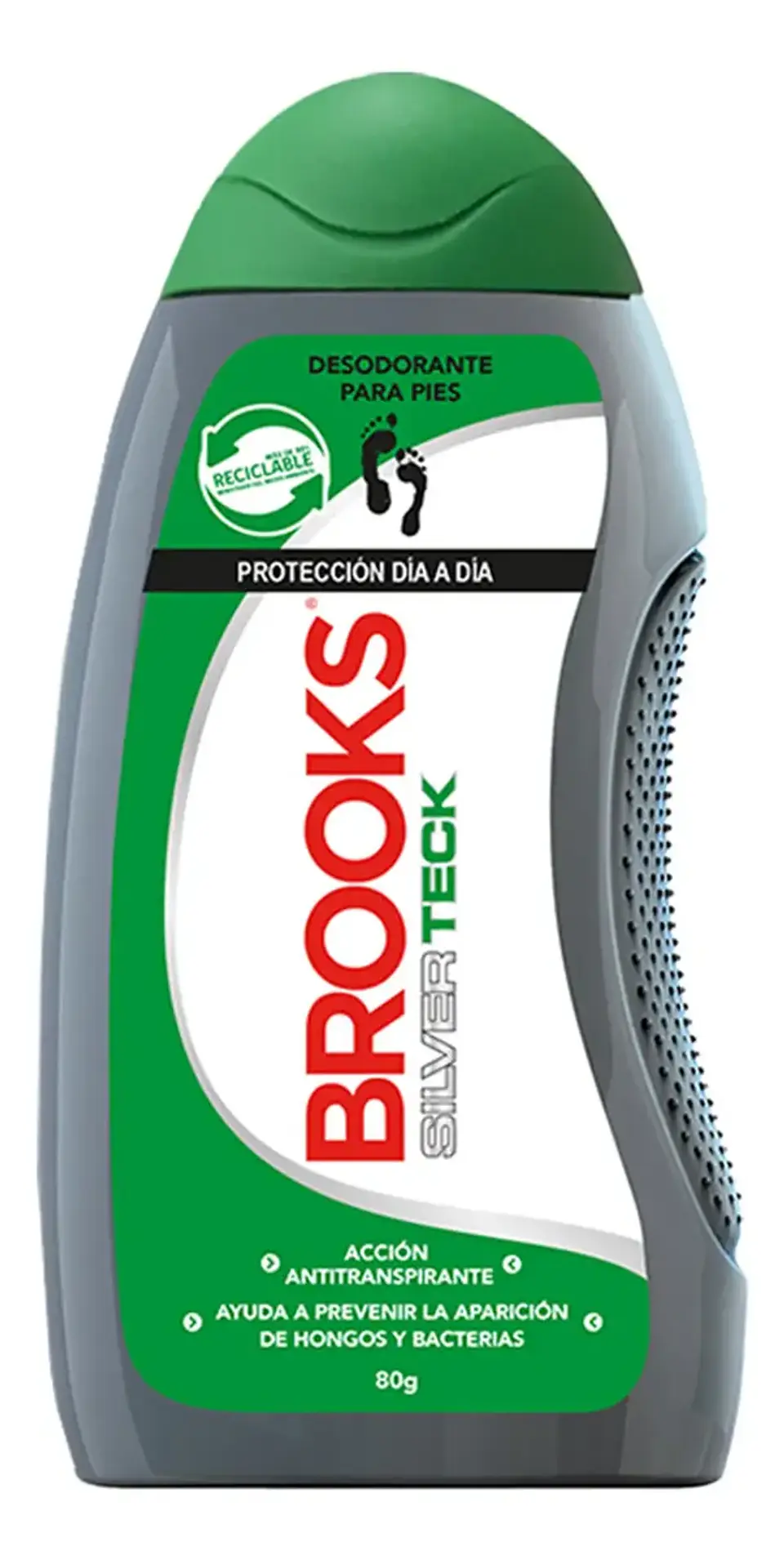 Talco Brooks Silver Teck 80 grs 1