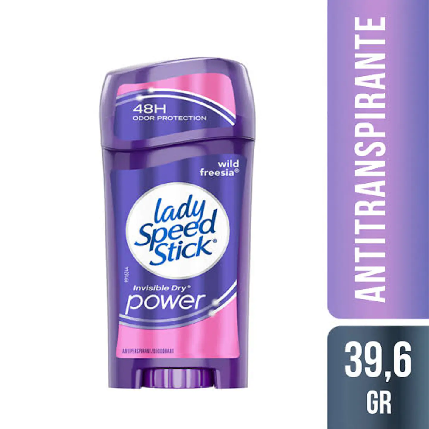 Desodorante Lady Speed Stick Barra Invisible Dry Power Wild Freesia 39,6 g 1